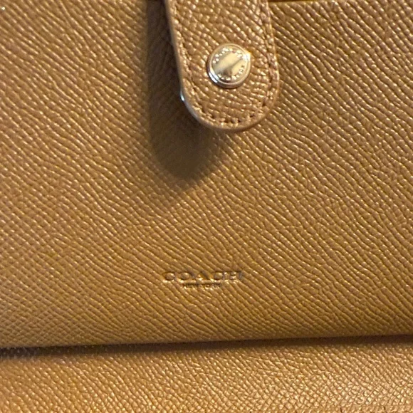Coach Gray Wristlet Wallet - Picture 5 of 6